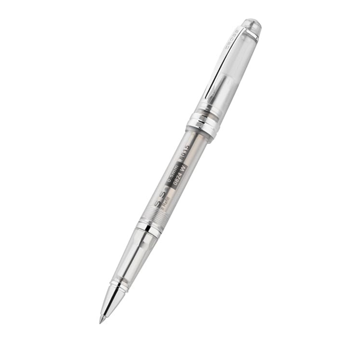 CROSS AT0745-17 BAILEY LIGHT TRANSLUCENT CLEAR RESIN ROLLER BALL PEN