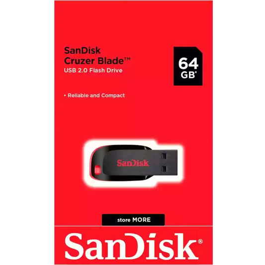 SANDISK CZ50 64GB USB PEN DRIVE