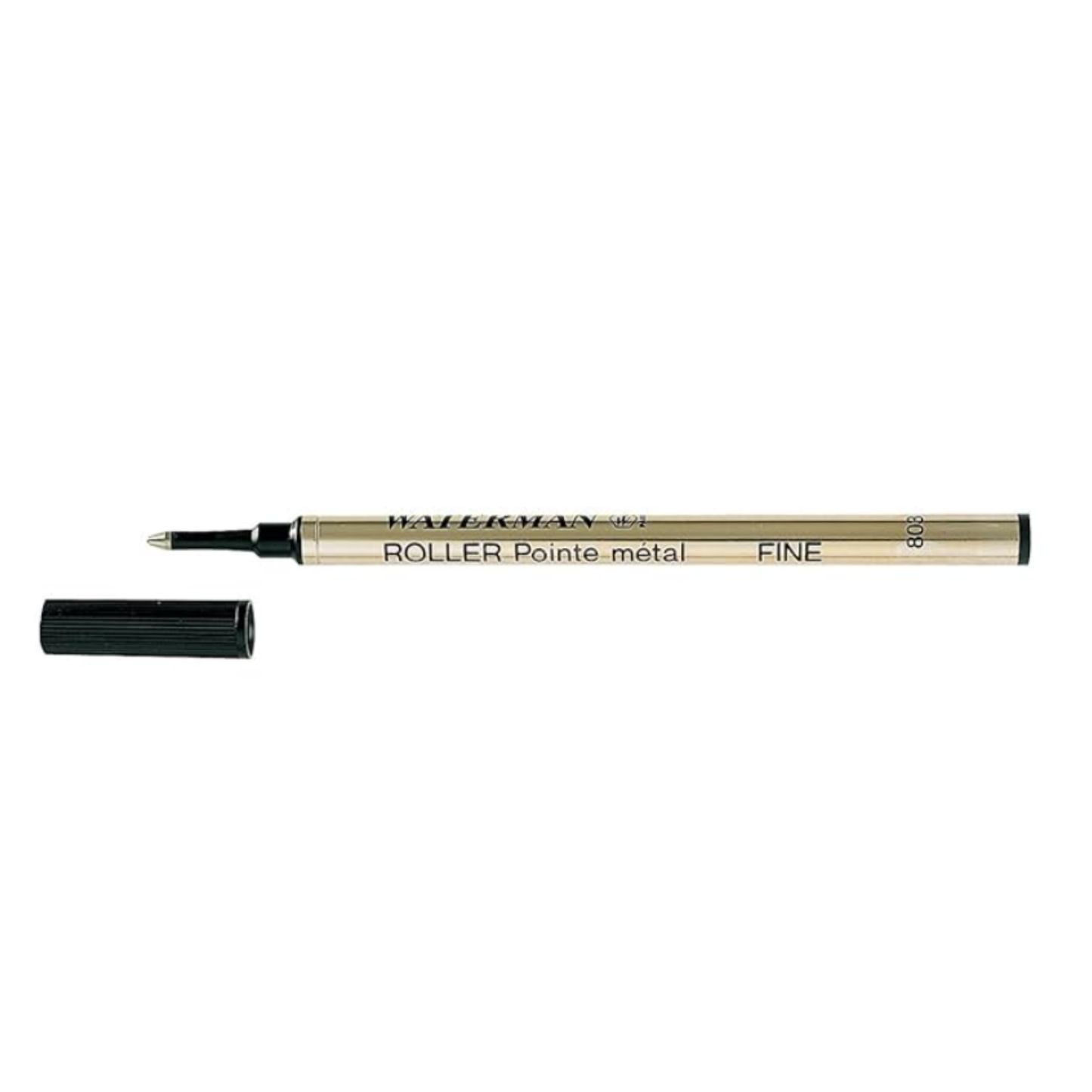 WATERMAN REFILL BLACK FINE ROLLER BALL 0.8MM