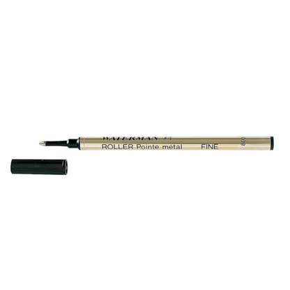 WATERMAN REFILL BLACK FINE ROLLER BALL 0.8MM