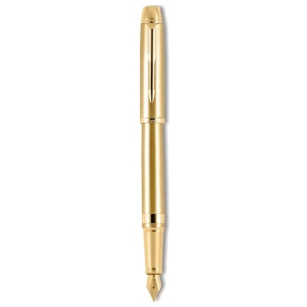 PARKER ODYSSEY GOLD GOLD TRIM FOUNTAIN PEN MEDIUM NIB