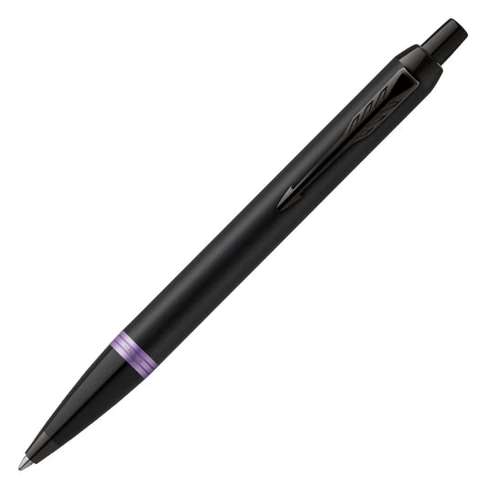 PARKER IM AMETHYST PURPLE BLACK BALL PEN