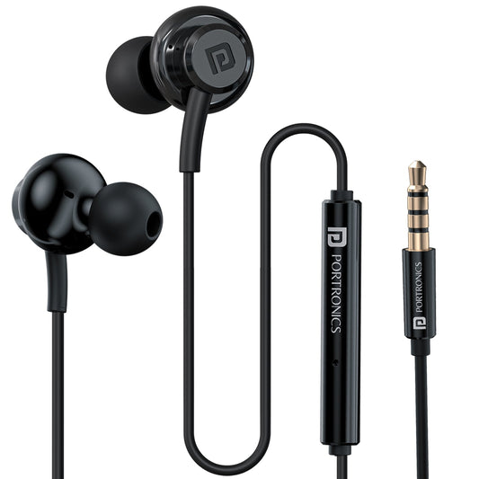 PORTRONICS 1025 CONCH GAMA WIRED EARPHONE