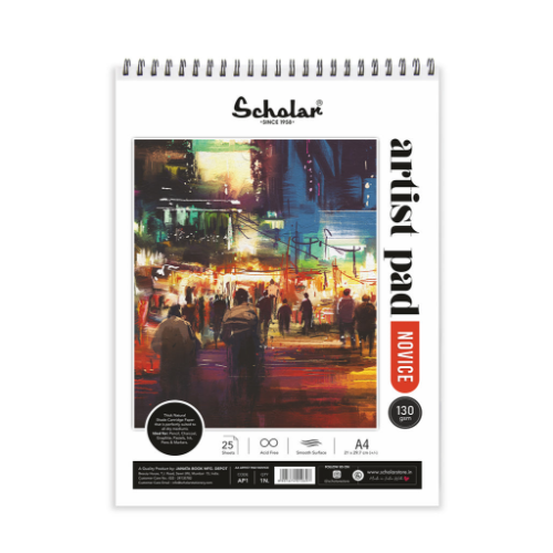 SCHOLAR AP1 A4 ARTIST PAD NOVICE