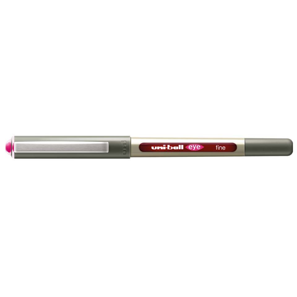 UNIBALL 157 EYE 0.7MM RED ROLLER BALL PEN
