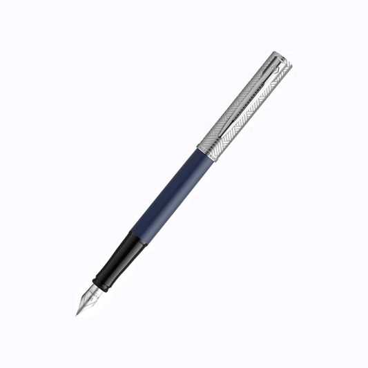 WATERMAN ALLURE DELUXE BLUE CT FOUNTAIN PEN
