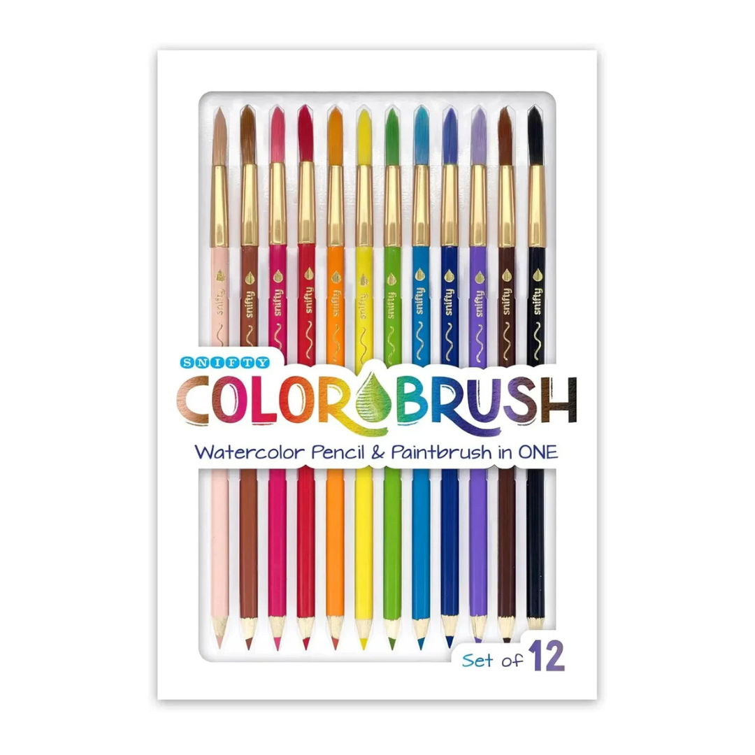 MACARON MCR-1990-108 PENCIL COLOR WITH BRUSH PACK OF 12PCS
