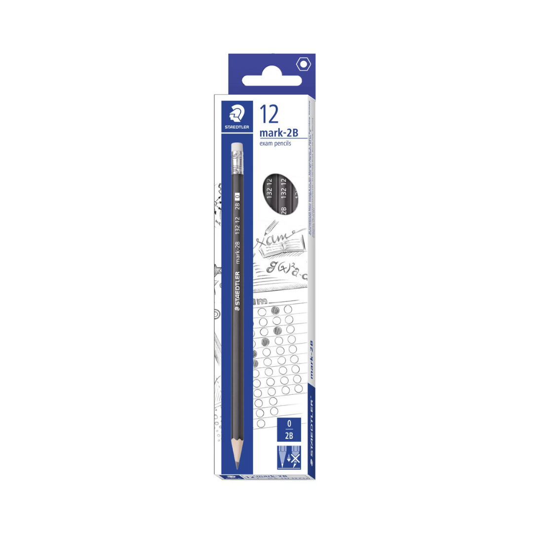 STAEDTLER 132 12 C12 MARK-2B EXAM PENCIL PACK OF 12PCS