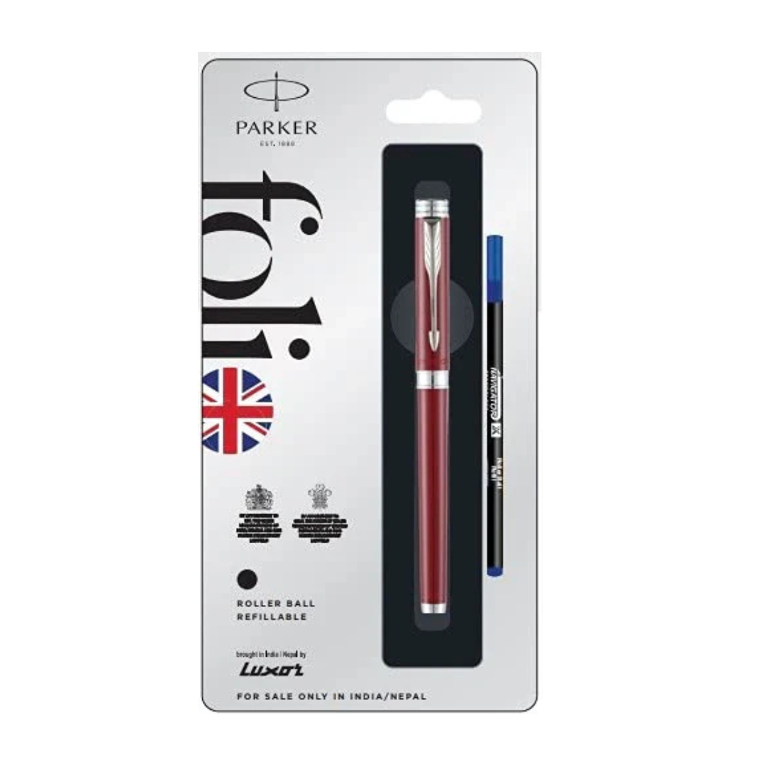 PARKER FOLIO STANDARD CT ROLLER BALL PEN