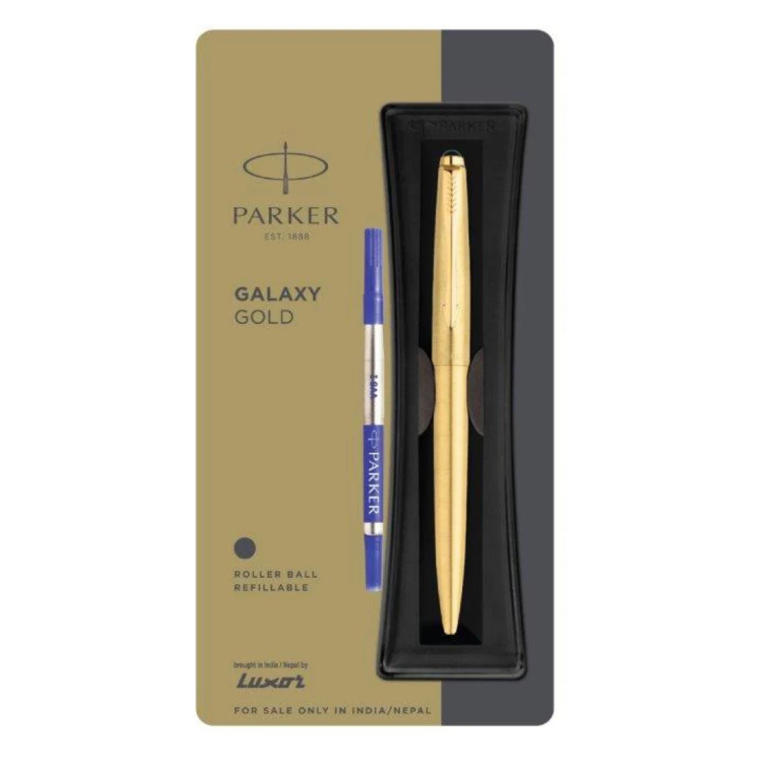 PARKER GALAXY GOLD ROLLER BALL PEN