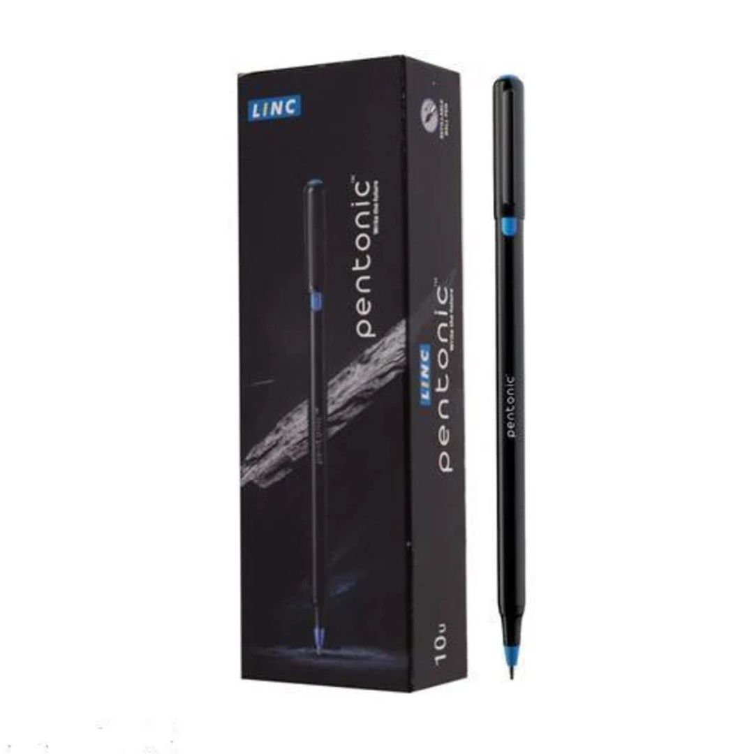 PENTONIC GEL PEN PACK OF 10PCS - BLUE