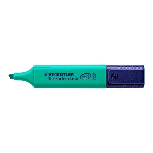 STAEDTLER 364-35 TEXTSURFER CLASSIC HIGHLIGHTER TURQUOISE BLUE