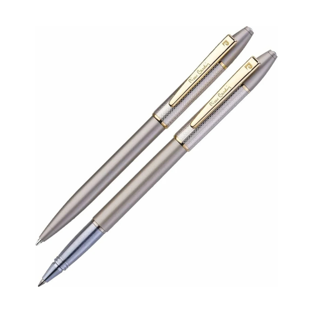 PIERRE CARDIN EIFFEL TOWER SET ROLLER BALL PEN +BALL PEN