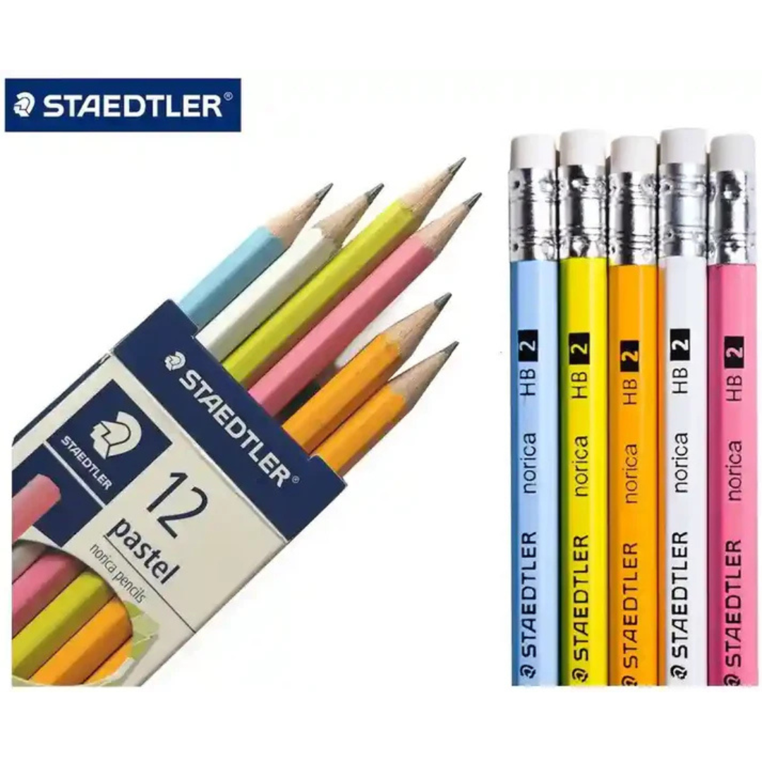 STAEDTLER 132-43 C12 NORICA PENCIL PASTEL BODY COLOR MULTI