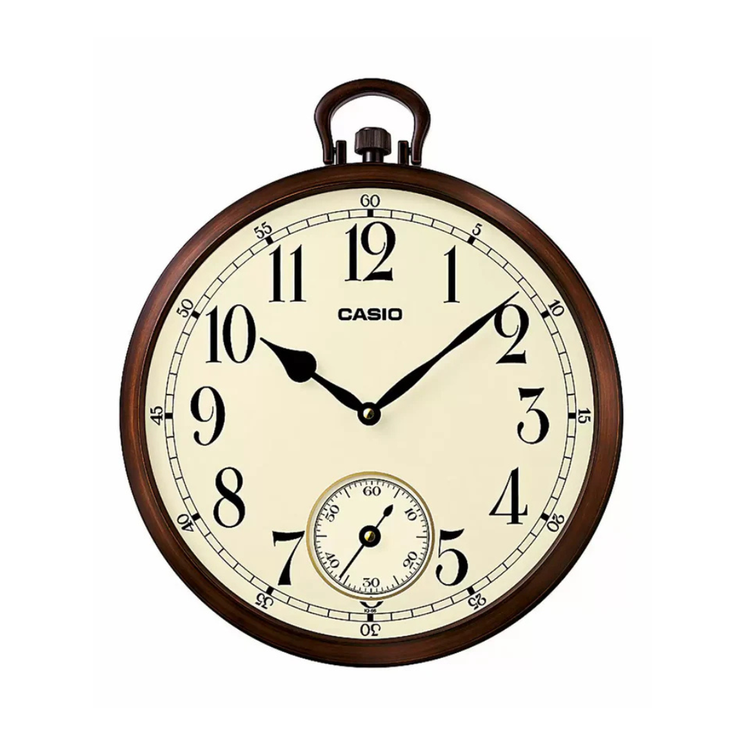 CASIO IQ 665DF ANALOG WALL CLOCK