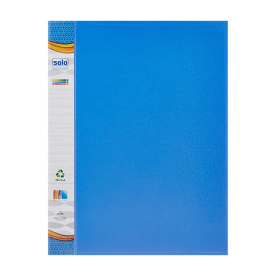 SOLO DF 202 A4 DISPLAY FILE 40 POCKETS