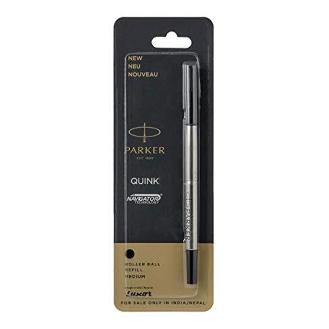 PARKER REFILL MEDIUM BLACK ROLLER BALL