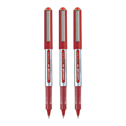 UNIBALL 150 EYE 0.5MM ROLLER BALL PEN RED