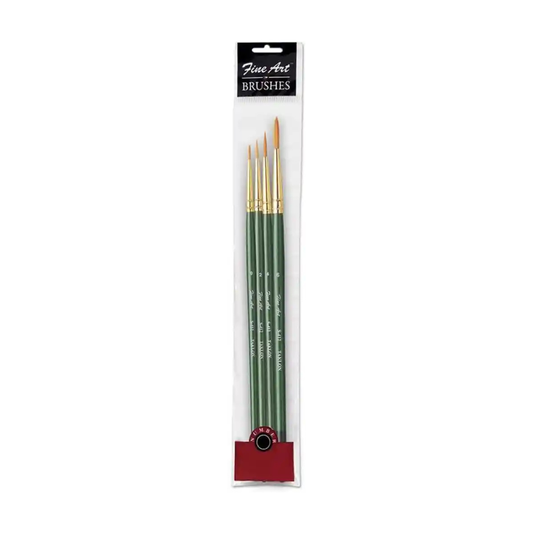 FINE ART TR-4 S-412 PAINTING BRUSH ROUND