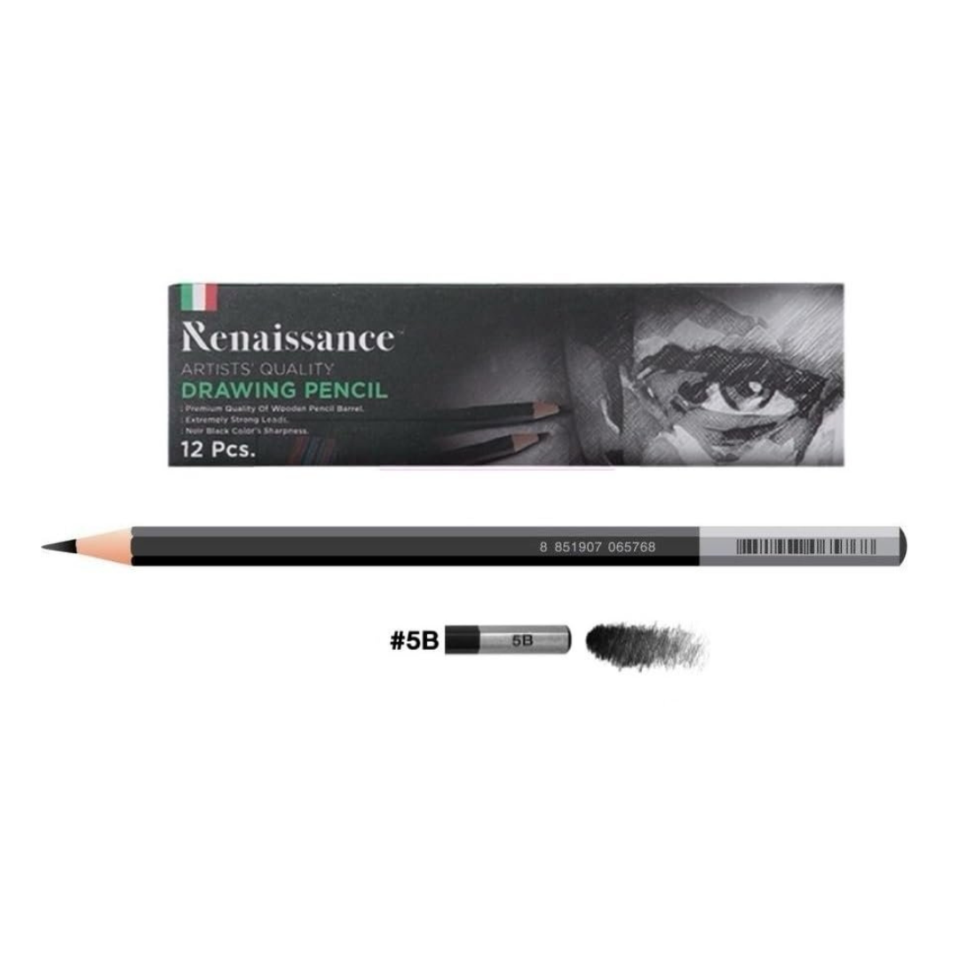 RENAISSANCE ARTISTS DRAWING PENCIL 5B