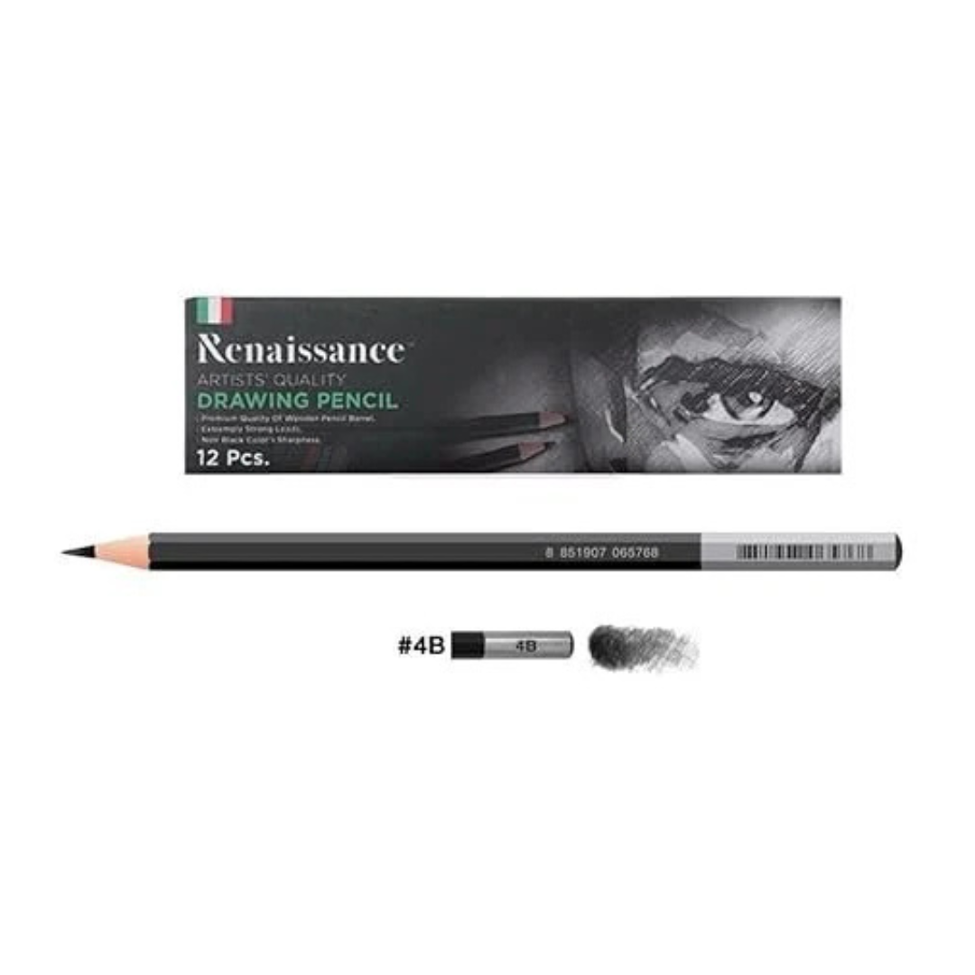 RENAISSANCE ARTISTS DRAWING PENCIL 4B