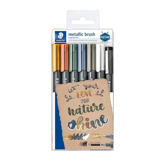 STAEDTLER 8321 TB7 METTALIC BRUSH PEN