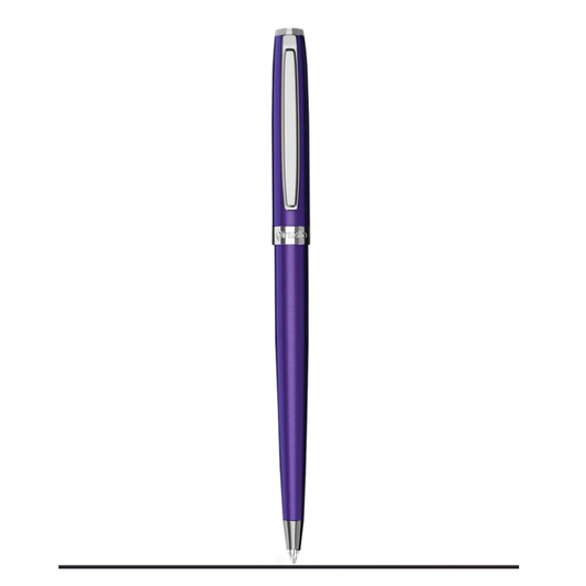 INTELLIO BP14CTP1 INSIGNIA BLACK & CHROME BALL PEN