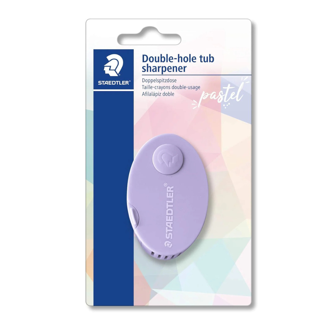 STAEDTLER 512 PS2BKPA TUB SHARPENER PASTEL