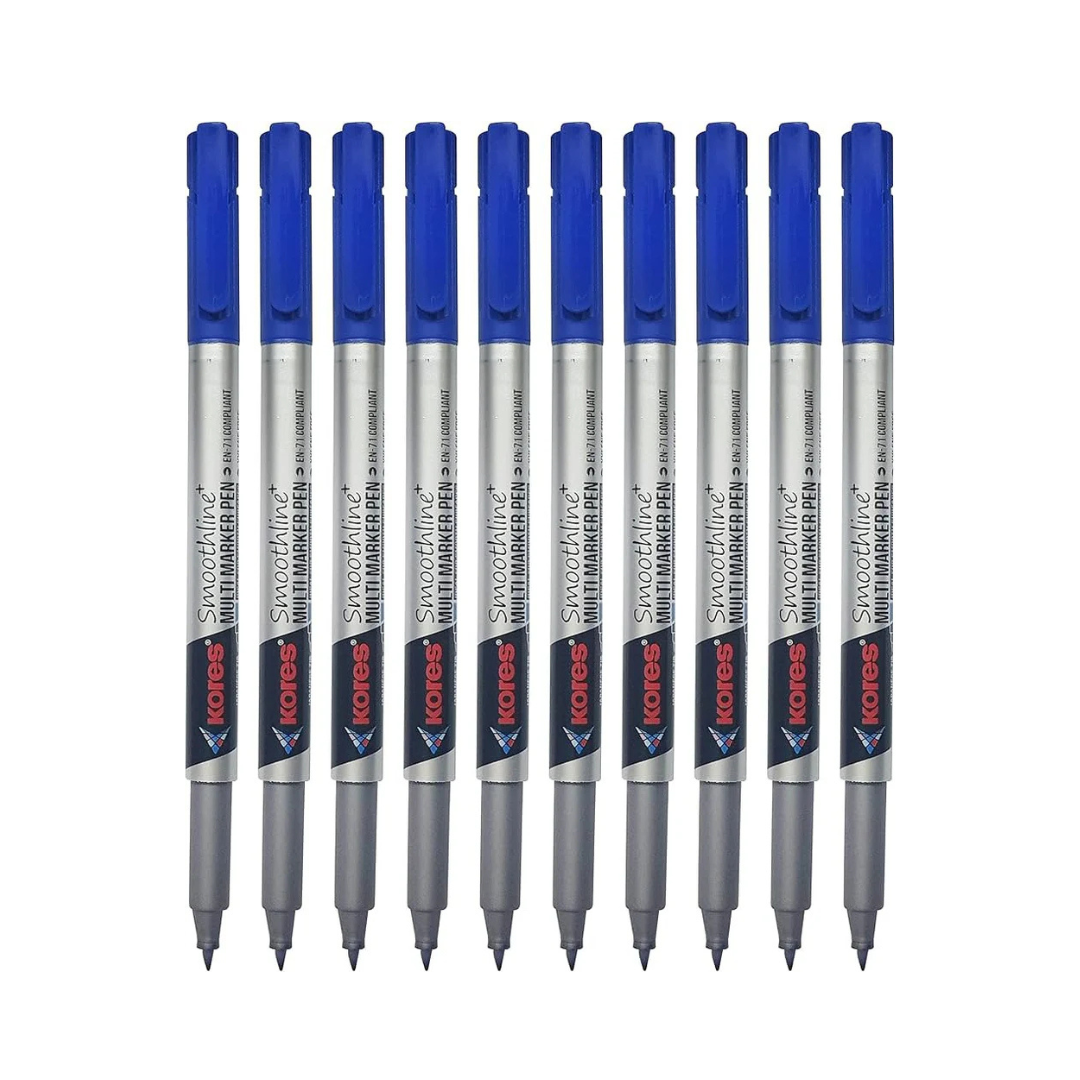 KORES MULTI MARKER PEN OHP 10N PACK