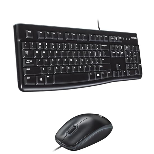 LOGITECH MK 120 KEYBOARD+MOUSE
