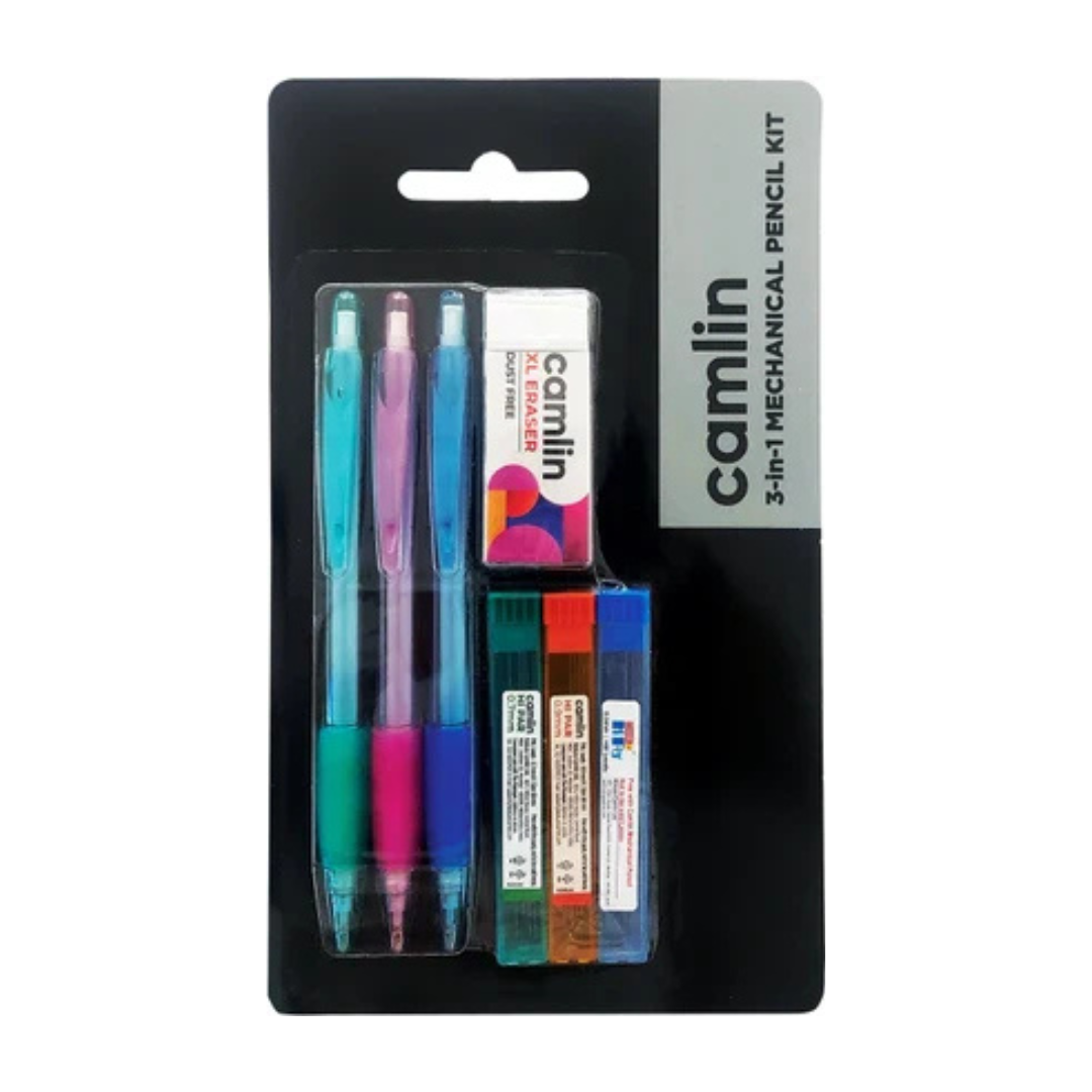 CAMLIN 3IN1 MECHANICAL PENCIL KIT