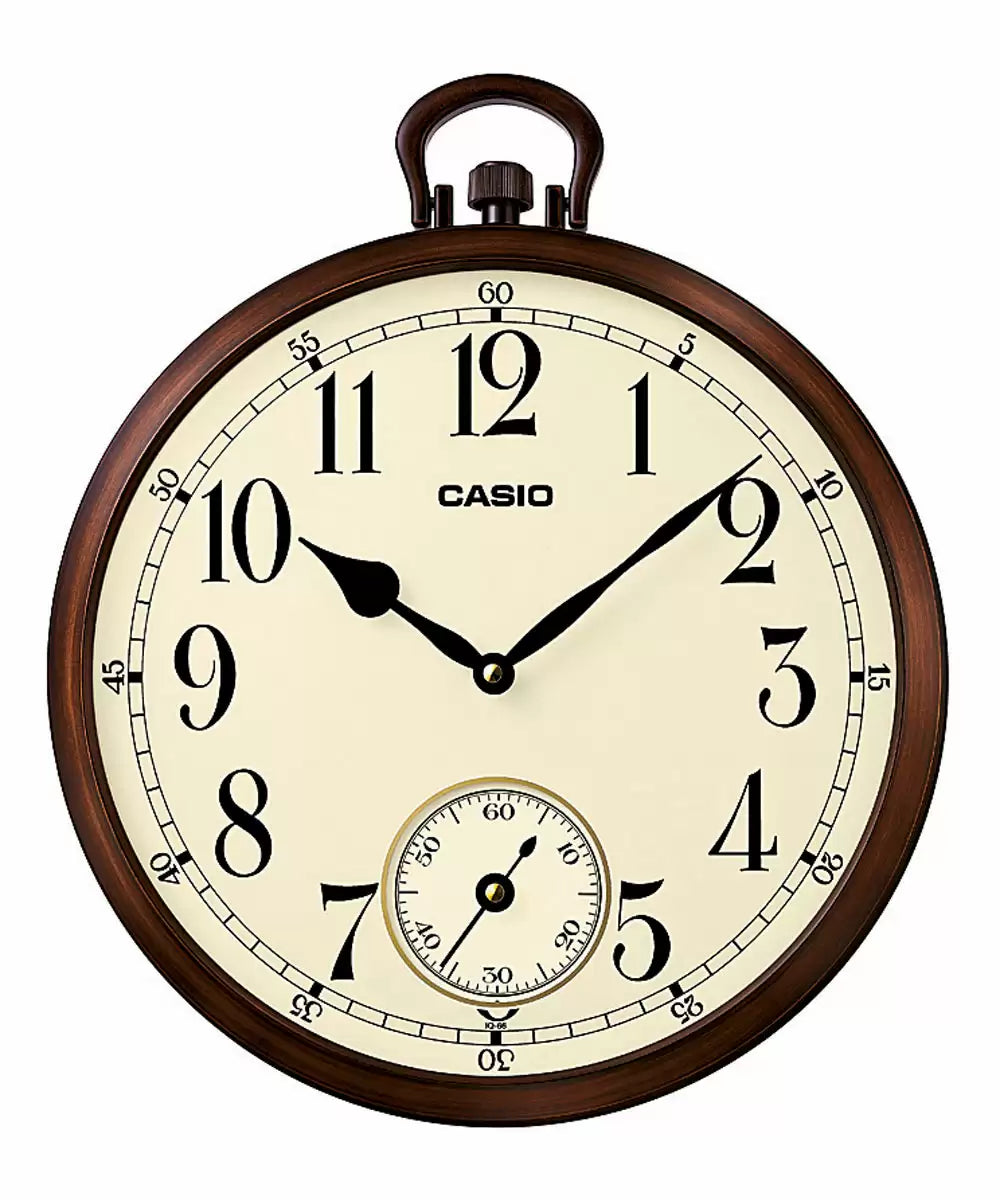 CASIO IQ 665DF ANALOG WALL CLOCK 4095