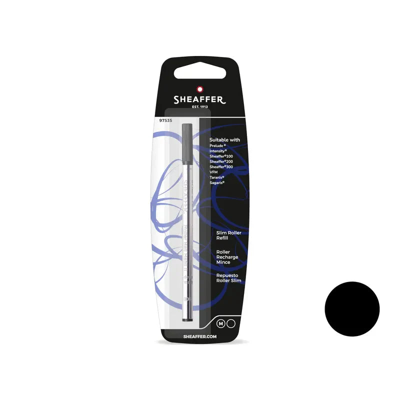 SHEAFFER REFILL 02210 BLACK ROLLER BALL PEN