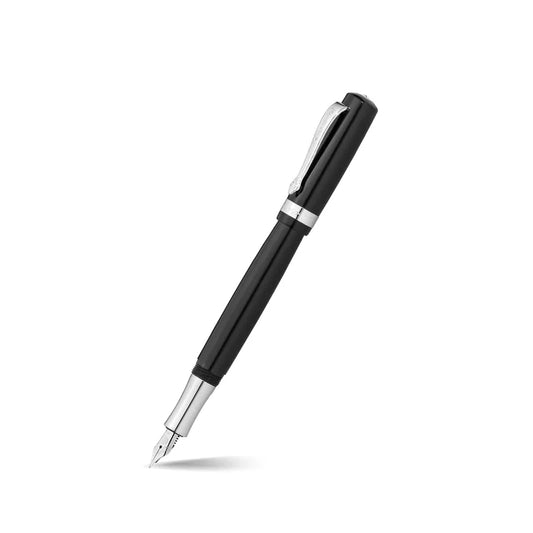 KAWECO 10000167 STUDENT BLACK MEDIUM FOUNTAIN PEN