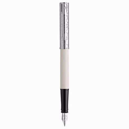 WATERMAN ALLURE DLX WHITE CT FOUNTAIN PEN