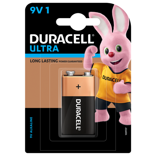 DURACELL ULTRA 9V 1BL OLPP CELL