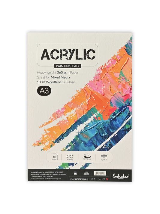 SCH ACR3 A3 ACRYLIC SKETCH PAD 700