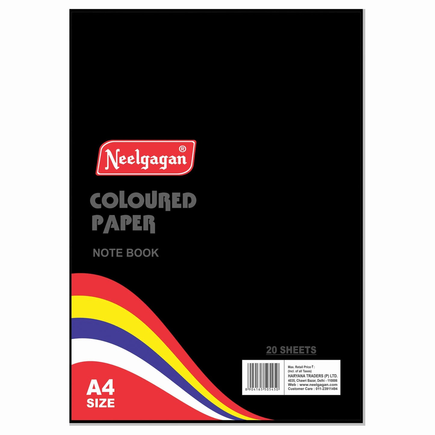 NG A4 PLAIN  BLACK COLOR PAPER SHEETS 75