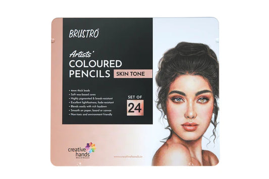 BRUSTRO ARTISTS COLOURED PENCILS 24N