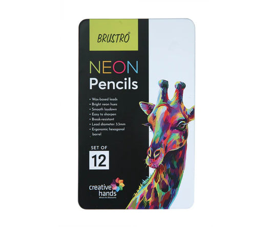 BRUSTRO NEON PENCIL COLOR 12N