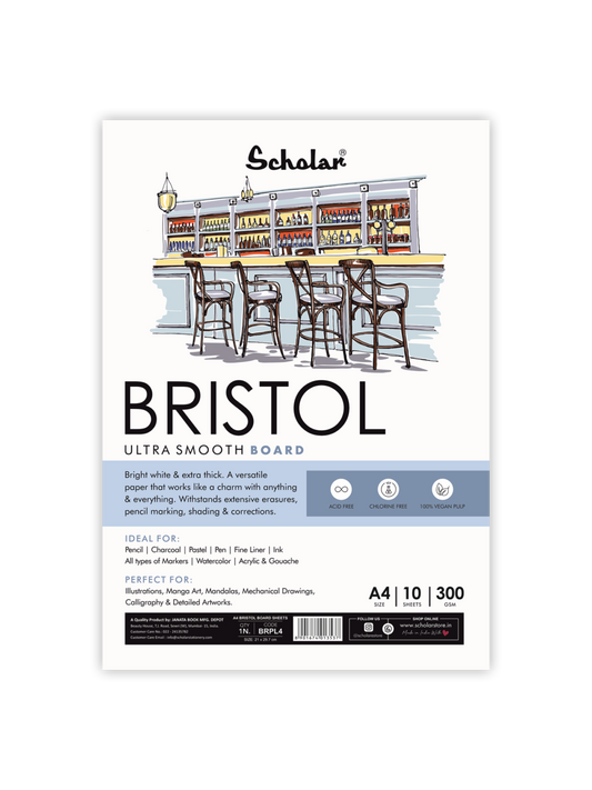 SCHOLAR BRPL2 A5 BRISTOL BOARD PAPER