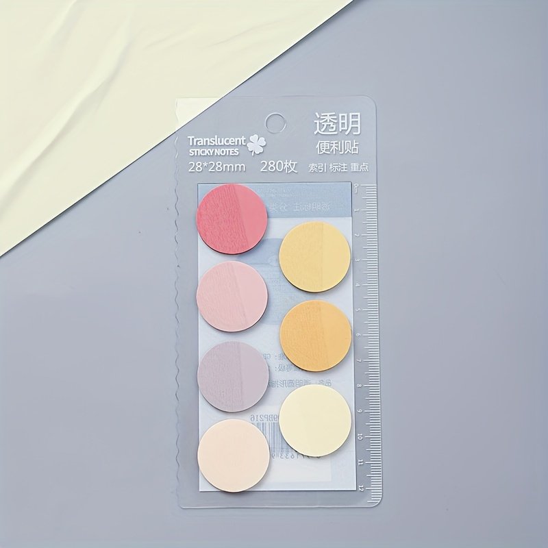 PLANFIX 22058 STICKY NOTES TRANSPARENTE