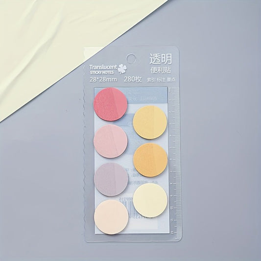 PLANFIX 22058 STICKY NOTES TRANSPARENTE