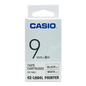 CASIO XR9WE1 TAPE CARTRIDGE BLK-WHT 495