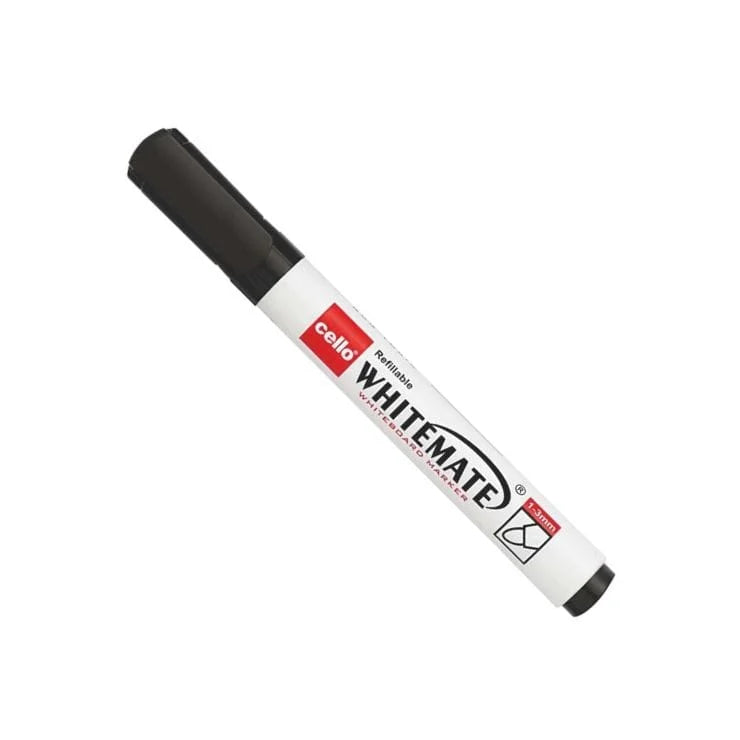 CELLO WHITEMATE MARKER WHITEBOARD - BLACK
