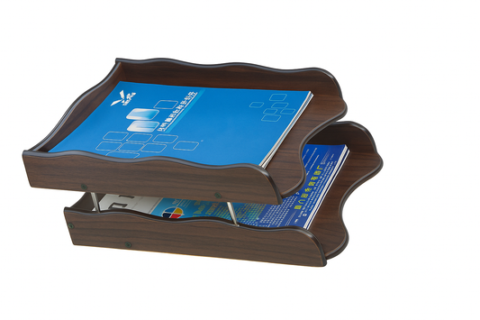 PLANFIX XH 7802 WOODEN FILE TRAY 2 LAYER