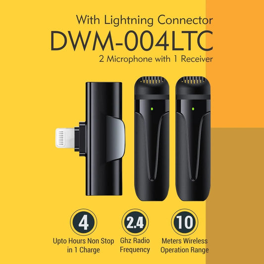 DIGITEK DWM-004 MICROPHONES LTC CONNECT