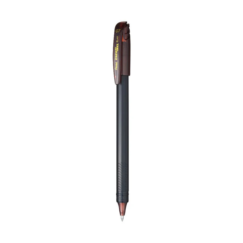 PENTEL ENERGEL MULTI COLOR PEN - BROWN