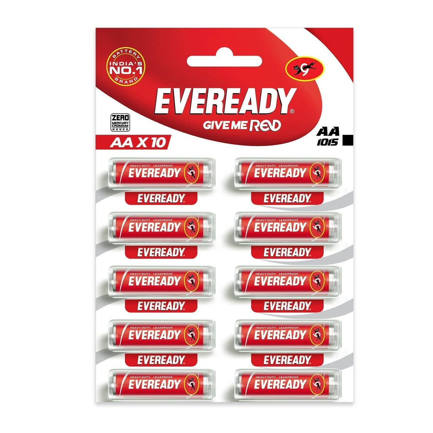 EVEREADY AA 1015 R6P BATTERY CARD OF 12PCS