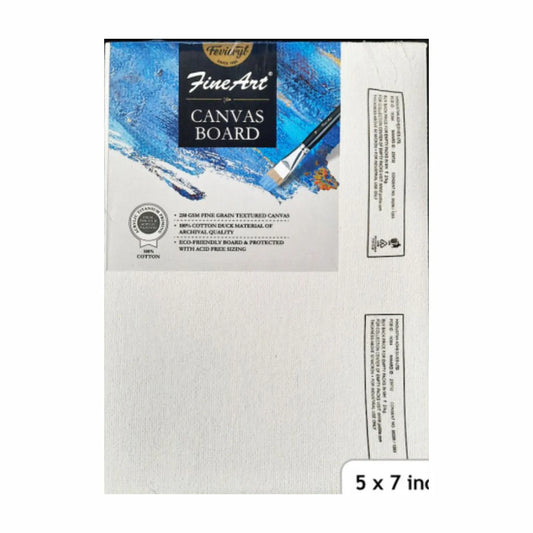 FINE ART CANVAS BOARD 5X7